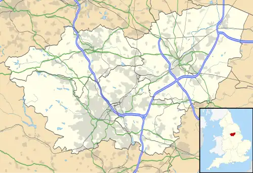 Hackenthorpe is located in South Yorkshire