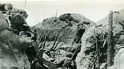 Southern Trench in Lone Pine, Gallipoli, 8 August 1915