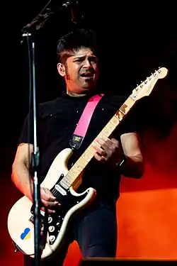 D'Sa performing in 2023