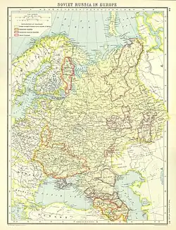 Soviet Russia in Europe.