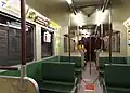 Preserved C2 interior at Spårvägsmuseet