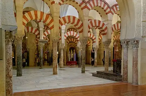 Articulation of sequence and succession - Moorish architecture - Mezquita