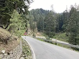 NH 701A near Gulmarg in 2023