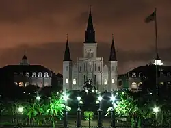 St. Louis Cathedral at Night