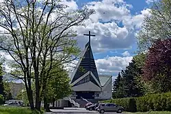 View of Church of St. Maksymilian Kolbe