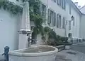The old water trough at the Place de la Libération