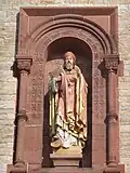 Statue of Bonifatius on the left tower