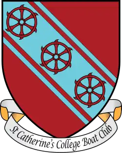 Boat Club shield with motto