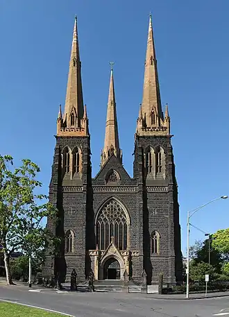 St Patrick's Cathedral, Melbourne, Australia, (1858–1897) in the Gothic style