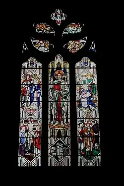 Window in St Saviour's Church in Guernsey. Courtesy Mark and Tracy Charmley.