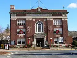 Warren Memorial Town Hall, Stafford Springs, Connecticut, 1922.