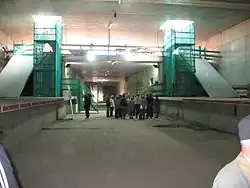 Europaplein station box, June 2009.