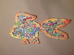 Stave Teaser Puzzle, Bubbles, Four Sword difficulty, 120 pieces, Artist: Dee Rogers