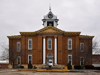 The Stoddard County Courthouse in Bloomfield