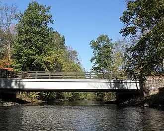 Stone House Bridge Road over the Passaic River, connecting Millington in Morris County to Bernards Township in Somerset County