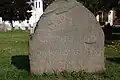 Gravestone in the cemetery