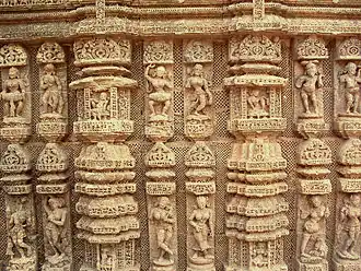 Indian art, The Sun Temple in Konark.