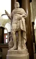 1764 statue of Stringer Lawrence by Peter Scheemakers (1691-1781), Foreign and Commonwealth Office, London