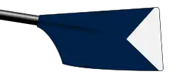 Image showing the rowing club's blade colours