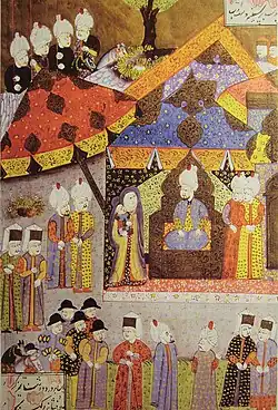 Queen Isabella before Suleiman I