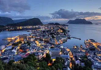 Ålesund in July 2010