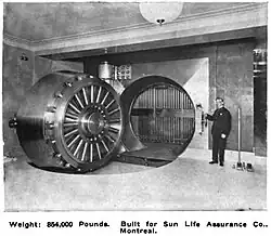 Sun Life Assurance vault, Montreal (1913)