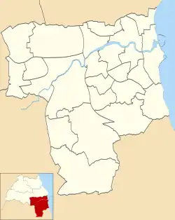 Seaburn is located in Sunderland