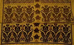 Example of traditional Palestinian cross-stitch from Surif (2006)