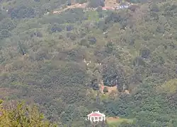 Albanian language school and police station in Svirce