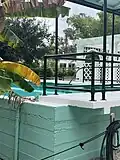 A built-in swimming pool at the Edison and Ford Winter Estates