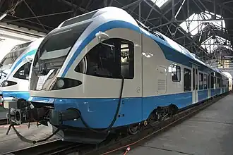 A Stadler FLIRT automotor train (Class 541).