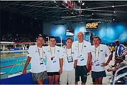 Photo: Left to Right: Konstantin Priahin, Yevgeny Petrashov, Konstantin Andriushin, Sergey Ashihmin, Alexander Egorov.