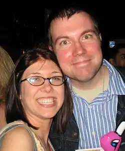 David "Dave" Spiker (right) and Lori Willems (left), The Amazing Race 9