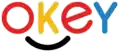 Old logo of OKEY (2018–2019)