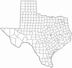 Location of Little River-Academy, Texas