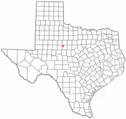 Location of Trent, Texas