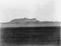 1908 image of a mountain associated with Muhammad and Lawrence of Arabia, 40 miles (64 km) from Tabuk
