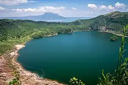 Crater lake of Taal Volcano