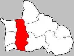 Location of Bang Krathum in the district
