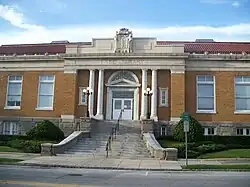 Front of Tampa Free Library