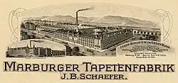 The Tapetenfabrik when it was still located in Marburg