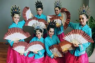Pakarena, a traditional Bugis-Makassar dance from South Sulawesi