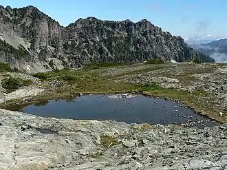 Tarn in Mount Rainier National Park
