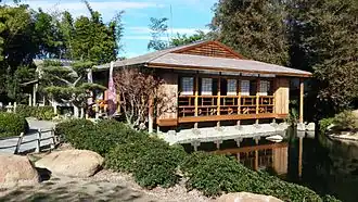 The Shoin building, which adjoins the tea house