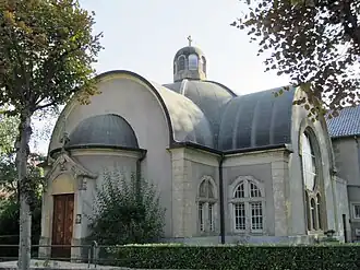 The Protestant temple in Yutz