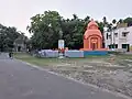 Temple and Sarat statue
