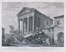Temple of Pola in Istria, 1760-67