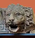 Terracotta lion of Delphi, 5th century B.C.