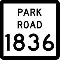 PR&nbsp;1836 marker