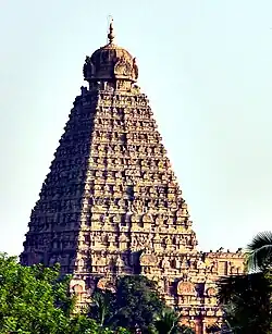 Vimana of Brihadisvara Temple, 1003 to 1010 CE